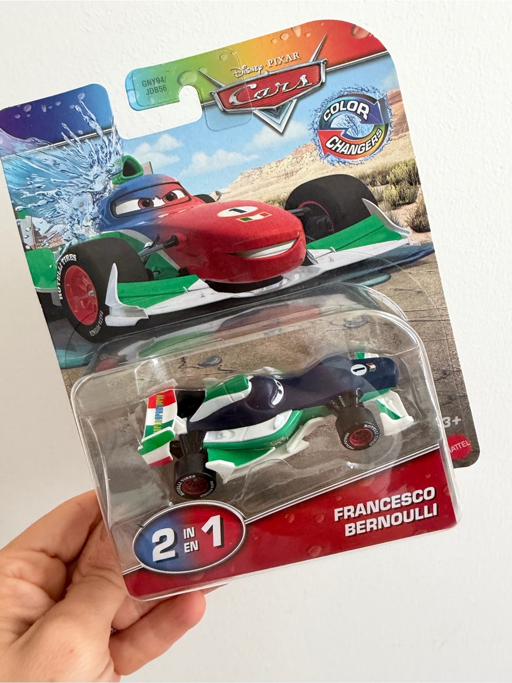 Disney Pixar Car Francesco Bernoulli Color-Changing Car